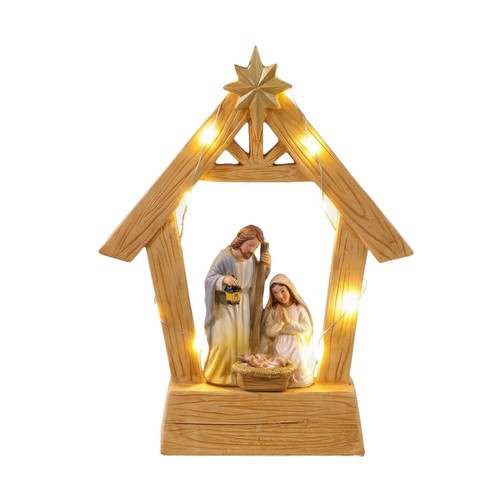 Presepe con luci led - luci, natalizio