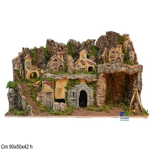 Paesaggio per presepe - paesaggio,