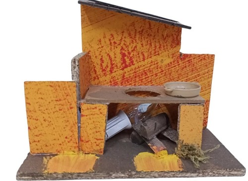 Forno funzionante con luce