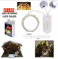 SERIE 20 LUCI LED PER PRESEPE