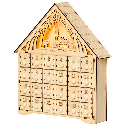 Homcom calendario dell avvento - homcom,