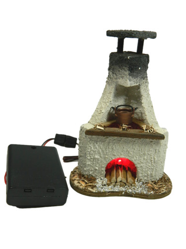 Cucina 7x9x14h luce fuoco - cm,