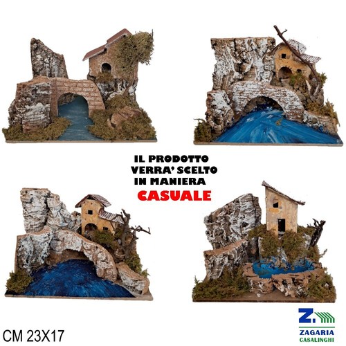 Scenario per presepe natalizio - scenario,