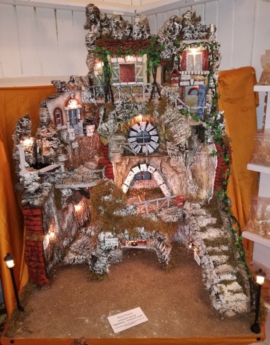 Presepe sughero legno con - in, e