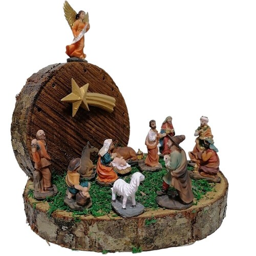 Capanna legno grotta per - in,