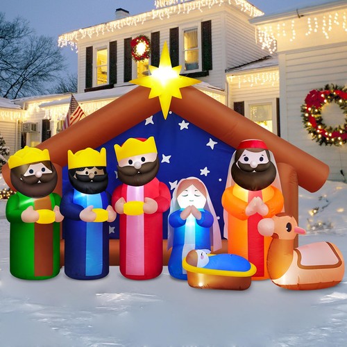Presepe gonfiabili natale per - presepe,