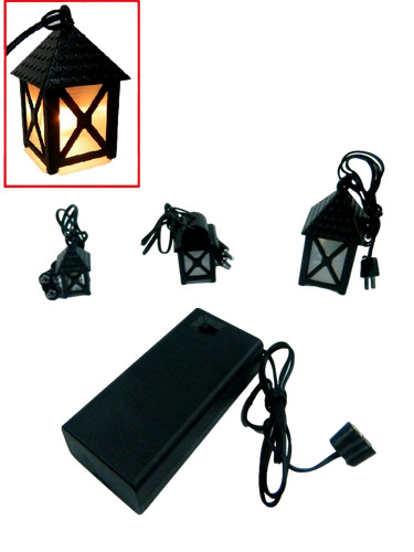 Lanterna con luce - con,